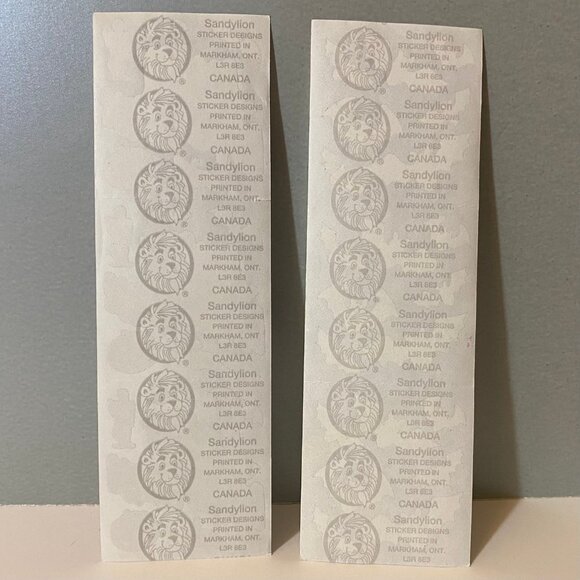 Vintage Sandylion Halloween Stickers Set Bats Ghosts Pumpkins Skeletons - Picture 7 of 7